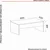 Hanah Home Klub sto Akilli, 90x52x45 cm, Bež
