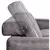 DIETER KNOLL ugoana garnitura Borgo, siva