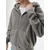Pull&Bear Jopa na zadrgo  temno siva