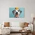 Slika dalmatinec z ananasom na glavi - 40x30