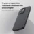 Maska za telefon Nillkin Super Frosted Shield Pro za iPhone 16 Pro (bez otvora za logo), Siva