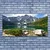 tulup.si Slika na platnu Lake mountains landscape 140x70 cm