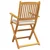 Sklopiva stolica s jastukom 8 pcs Bijelo 49 x 57,5 x 92 cm