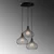 Opviq Luster Teldamla-11915, 47x47x120 cm,