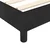 Vidaxl Box spring postelja z vzmetnico črna 180x200 cm žamet