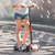 SCOOT & RIDE Trotinet za decu i odrasle Highwaykick LED 5 Peach, Koralni