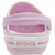 CROCS Papuče za devojčice Crocband 207006-6GD, Roze