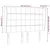 Vidaxl Vzglavje z ušesi krem 147x23x118/128 cm blago