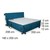 Boxspring postelja Portland 160x200 cm