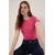 Trendyol Milla Ženska majica TWOSS24TS00238, Roze