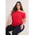 Trendyol Curve Ženska bluza Tbbss22Af0052, Crvena