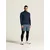 Craft CORE GAIN MIDLAYER M, puli m.poh zip, modra 1909496