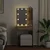 Toaletni stolić s LED svjetlima boja hrasta artisan 60x40x140cm