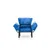 ATELIER DEL SOFA Fotelja Nitta Single Blue