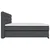 BOXSPRING KREVET CARMEN C 180/200 cm , antracit