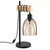 BRILAGI - Stona lampa NUBILA 1xE27/40W/230V braon/crna/zadimljeno bež