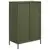 Visoka komoda maslinastozeleni 68x39x101,5 cm od čelika