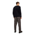 JACK & JONES Pulover JJEBASIC KNIT V-NECK, črna