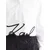 Karl Lagerfeld Bluza črna/bela