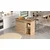 Hanah Home Kuhinjski sto OR2-S, 120x60x88.2 cm, Hrast
