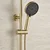 Komplet za prhanje Rea Lungo Stripe Brush Gold