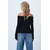 Trend Alacati Stili Ženska bluza Alc-X14558, Crna