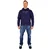U.S. POLO ASSN. Majica  temno modra / bela