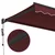 VIDAXL avtomatsko zložljiva tenda (350x250cm), bordo