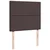 vidaXL vidaXL Box spring postelja z vzmetnico temno rjava 120x190 cm blago, (21308148)