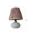 Opviq YL546 Stona lampa, Belo-Smeđa