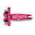 Micro MINI DELUX PLUS 3u1 Dečiji trotinet, LED, Roze