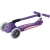 Globber Scooter Primo Foldable Plus Lights - vijolično-pastelno roza