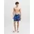 Jack & Jones Muški šorc za kupanje Jpstmaui Vibes Novelty Aop, Tamnoplavi