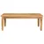 vidaXL Klubska miza Rjava 100 x 55 x 40 cm trden mangov les