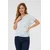 Kaffe Bluza Amber svetlo modra/bela