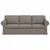 Vidaxl Kavč Taupe 215 x 82 x 80 cm blago