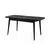 Hanah Home Trpezarijski sto Crea - 2941, 130x75x80 cm, Crni