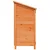 vidaXL Vrtno skladišče Rjava 106 x 56 x 113,5 cm Inženirski les
