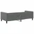 Vidaxl Raztegljiva postelja temno siva 90x190 cm blago