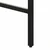 Vidaxl Toaletna mizica Rjava 100 x 40 x 120 cm Trden mangov les