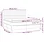 Vidaxl Box spring postelja z vzmetnico LED temno modra 200x200cm žamet