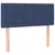 VIDAXL Box spring postelja z vzmetnico modra 80x200 cm blago