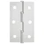Šarka Jednobojno 2 pcs Srebrno 58 x 35 x 1 mm Čelik