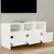 TV ormarić bijeli 102 x 37,5 x 52,5 cm od konstruiranog drva