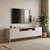 Hanah Home TV komoda Rivoli, 160 cm, peščar / hrast Sapphire