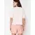 Trendyol Pink 100% Cotton Zebra Printed Knitted Pajamas Set