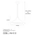 Conceptum Hypnose Luster Barek-11546, 34x34x29cm, E27 , Crni
