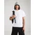 THE NORTH FACE Majica srebrna/bela