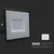 LED reflektor LED/50W/230V 6500K IP65 crna