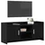 TV ormar 102 x 33 x 47 cm Crni hrast Konstruirano drvo